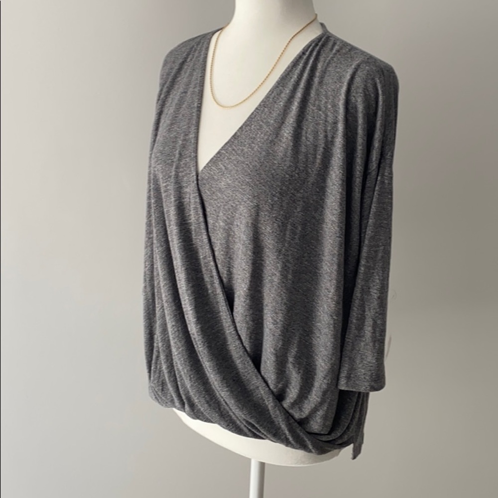 A&F draped top